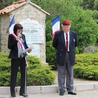 Commémoration de l'appel du 18 juin au Broussan - 18 juin 2016