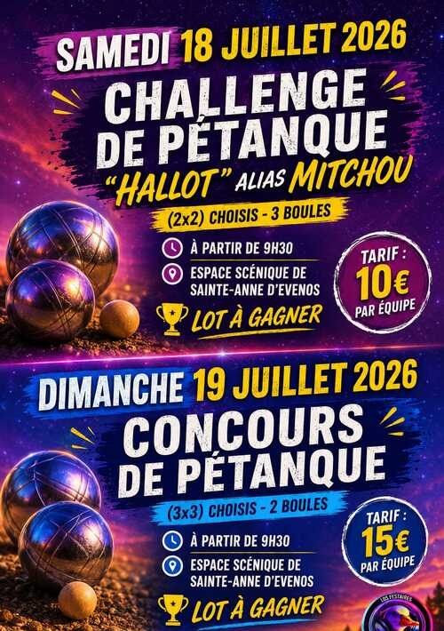 Avis à tous les passionnés de pétanque et...