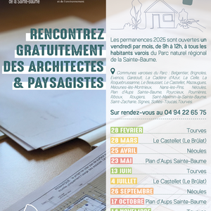 Permanences conseils PNR-CAUE VAR