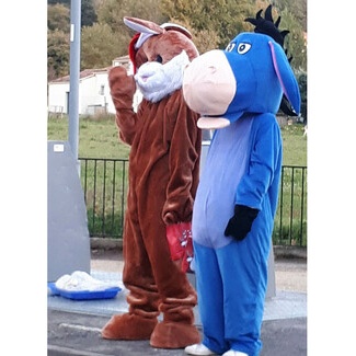 Les mascottes de Noël