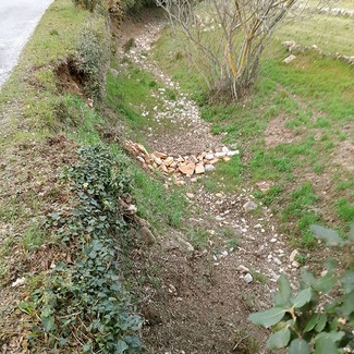 Berges du chemin Ginestet avant travaux
