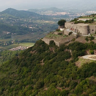 Vue du Fort du Pidaudon - Evenos (Var)