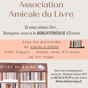 Pose d'une plaque pour l'Association "Amicale du Livre"