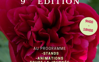 &#127800; 9ème ÉDITION DE LA FÊTE DE LA PIVOINE À EVENOS