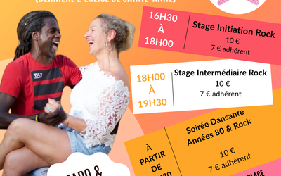 STAGES ET SOIRÉE par Evenos Danse