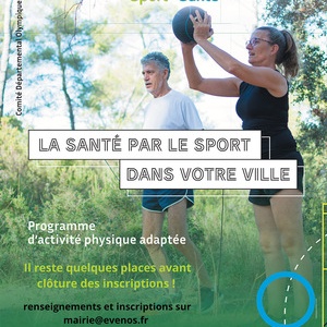 Destination Sport Santé : c'est parti !