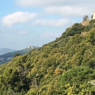 Vue du Fort du Pidaudon - Evenos (Var)