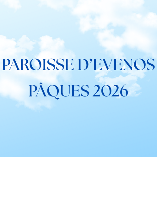 Célébrations de Pâques - Paroisse d'Evenos