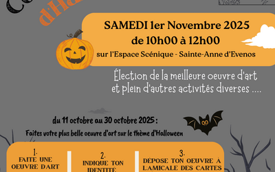 Concours d'Art pour Halloween