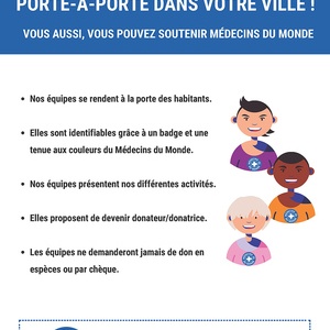 L'association MÉDECINS DU MONDE viendra prochainement à la rencontre (…)