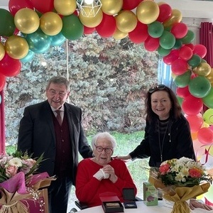 Joyeux anniversaire à Madame Virginie LEVIVIER qui fête ses 100 ans !