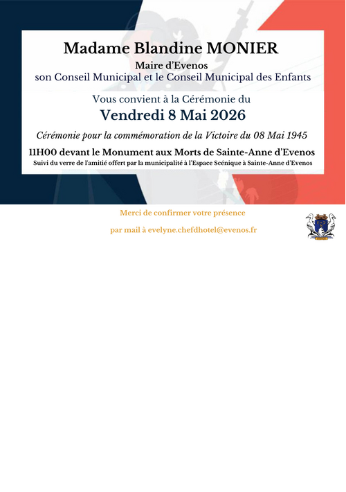 DEVOIR DE MÉMOIRE : COMMÉMORATION DU 8 MAI 1945