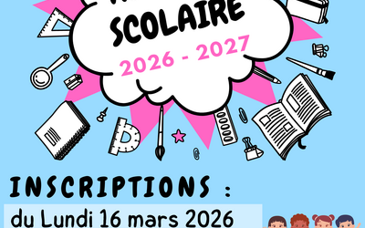 INSCRIPTION SCOLAIRE 2026 - 2027