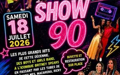 GRANDE SOIRÉE : SHOW ANNÉES 90 AVEC SO ANGELS !