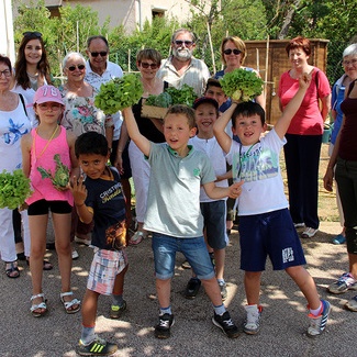 Retour des SOROPTIMISTS au potager