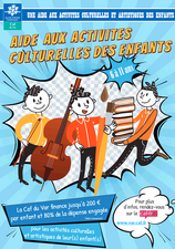 CAF du Var : Une aide aux activités culturelles et artistiques des enfants (…)