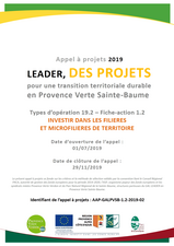 Lancement des nouveaux Appels à Candidature LEADER en Provence Verte (…)