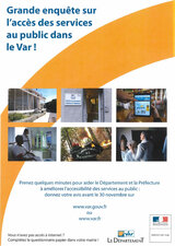 ENQUÊTE SUR L'ACCESSIBILITÉ DES SERVICES PUBLICS DANS LE VAR