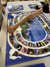 Voyagez dans le temps avec le jeu de l'oie consacré à Evenos