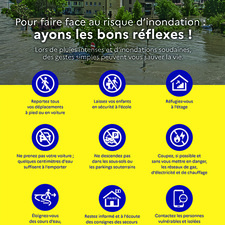 Campagne nationale de prévention Pluie et inondation 2023
