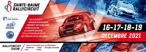 SAINTE BAUME RALLYCIRCUIT – 16 - 19 DECEMBRE 2021