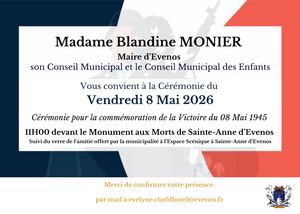 DEVOIR DE MÉMOIRE : COMMÉMORATION DU 8 MAI 1945