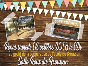 Cochon Grillé au Broussan