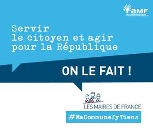 #MaCommuneJyTiens : grande campagne nationale des Maires de France