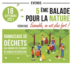 Un triste record pour notre 5ème Balade pour la nature
