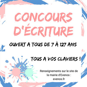 CONCOURS D'ÉCRITURE 2021/2022 : « LES MOTS POUR LE DIRE »