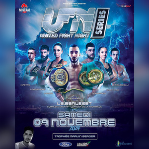 UNITED FIGHT NIGHT series - Trophée Marvin BERGER