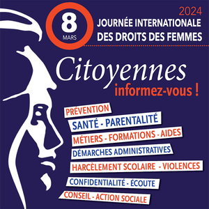 8 MARS 2024 : Journée d'information des droits des femmes à (…)