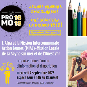 Réunion pour les jeunes mineurs déscolarisés de Sud Sainte Baume