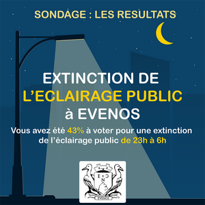 Sondage sur l'éclairage public : MERCI POUR VOTRE PARTICIPATION !