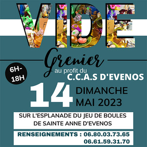 Vide-grenier au profit du C.C.A.S.