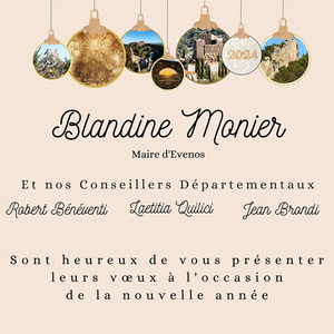 Invitation aux voeux de Madame le Maire