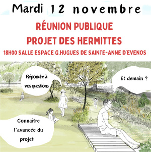 Réunion publique n°2 sur le Projet des Hermittes