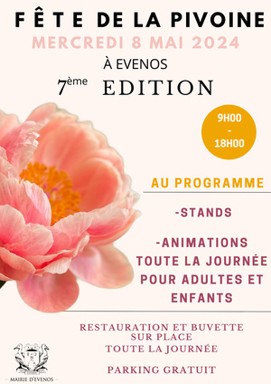 Fête de la Pivoine - Evenos 2024