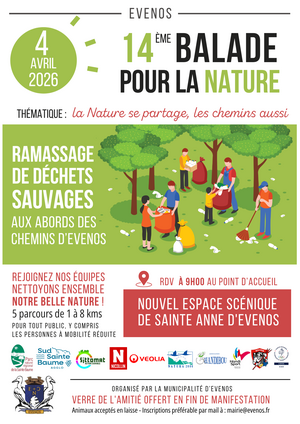 14ème ÉDITION DE LA BALADE POUR LA NATURE !