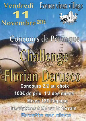 CHALLENGE FLORIAN DERUSCO