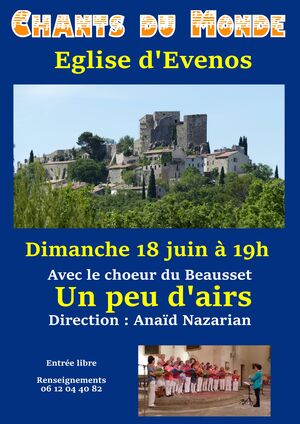 Concert "Chants du Monde"