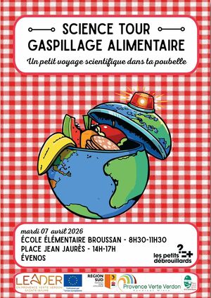 SCIENCE TOUR – GASPILLAGE ALIMENTAIRE &#127822;&#129365;
