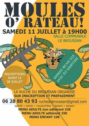 Avis aux gourmands ! La Ruche du Broussan vous prépare une soirée (…)