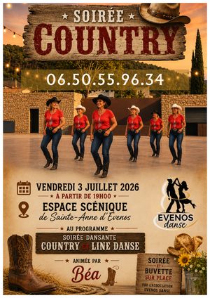 Soirée Just On Danse - Soirée Country