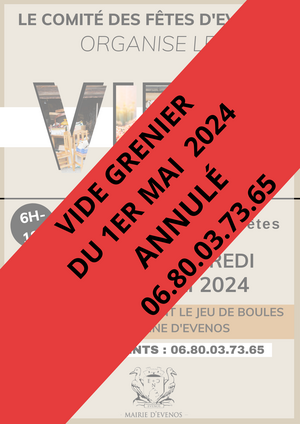 Vide Grenier du 1er Mai