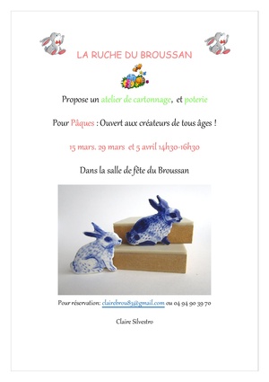 Ateliers pour Pâques