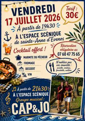 La Marmite du Pêcheur organisé par le Comité des Fêtes d'Evenos