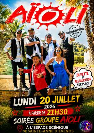 "GROUPE AÏOLI" EN CONCERT À EVENOS !