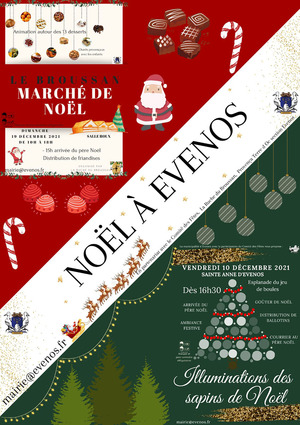 LA MAGIE DE NOËL ARRIVE À EVENOS !