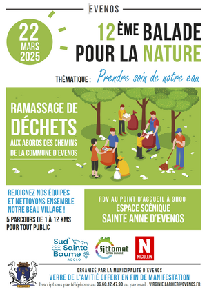 12ème ÉDITION DE BALADE POUR LA NATURE !